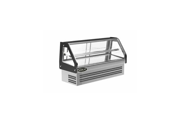 Kool-It KCD-48 Refrigerated Display Case, 47.2" Wide, 3.3 Cu. Ft. - Top Restaurant Supplies