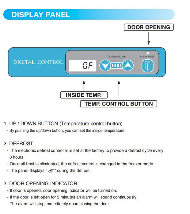 Kool-It KBSF-3 Triple Door Freezer Bottom Mount, 81" Wide, 66 Cu. Ft. - Top Restaurant Supplies