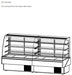 Hydra Kool KBD-CG-60-S Curved Glass Bakery Deli Case - Top Restaurant Supplies