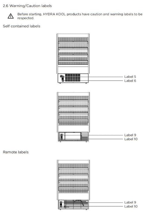 Hydra-Kool KGH-OF-100-S KGH-OF Grab-N-Go High Profile Case - Top Restaurant Supplies