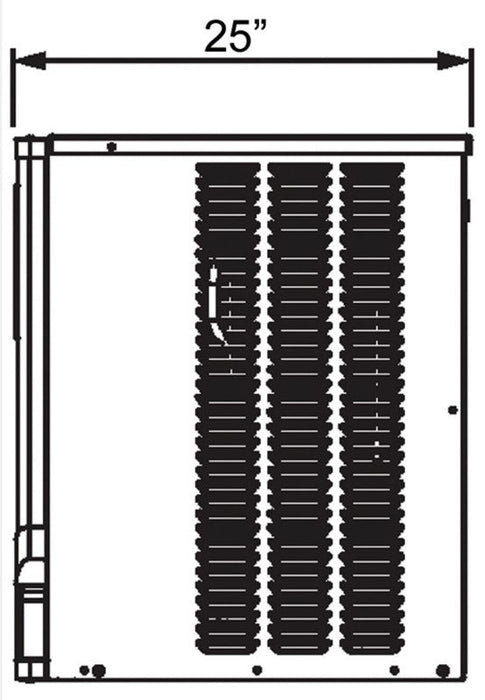 Kool-It KCM-1100-AH Modular Ice Makerr, 1106 Lbs. Per Day, Half Cube Style Ice - Top Restaurant Supplies