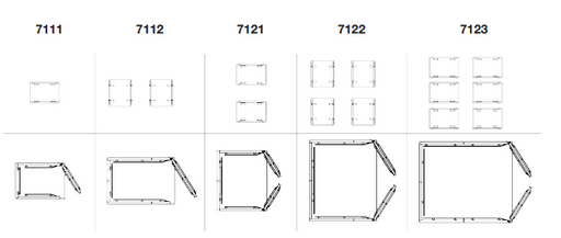 Revent 7112 Proofer, 1 Door, 2 Single Rack or Double Rack Capacity - Top Restaurant Supplies