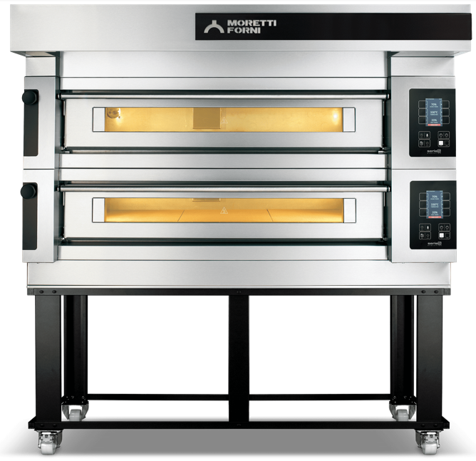 AMPTO S125E - Serie S modular Electric Pizza oven 48-3/4"x49-1/2"x6-1/4" (Chamber) - Top Restaurant Supplies