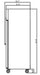 Kool-It KTSF-1 Single Door Freezer Top Mount, 26.8" Wide, 19.4 Cu. Ft. - Top Restaurant Supplies