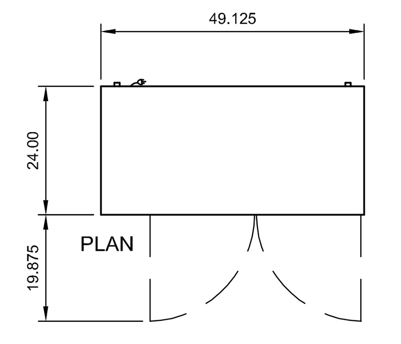 Arctic Air ABB48G 49" Two Door Glass Back Bar Refrigerator, 12.5 Cu. Ft. - Top Restaurant Supplies