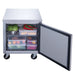 Dukers DUC29R Single Door Undercounter Refrigerator in Stainless Steel, 29" Wide - Top Restaurant Supplies