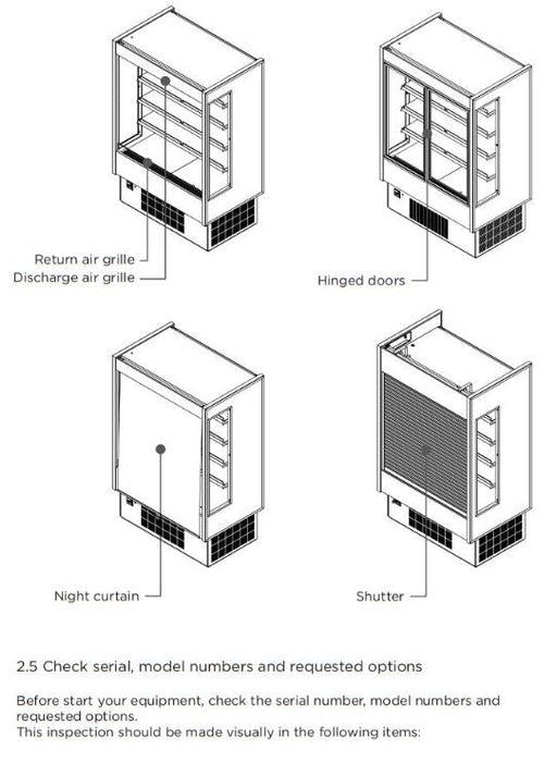 Hydra-Kool KGH-OF-100-S KGH-OF Grab-N-Go High Profile Case - Top Restaurant Supplies