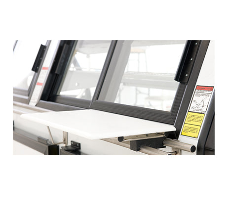 Pro-kold MCRU 100 W Remote, Curved Glass Meat Case - Top Restaurant Supplies