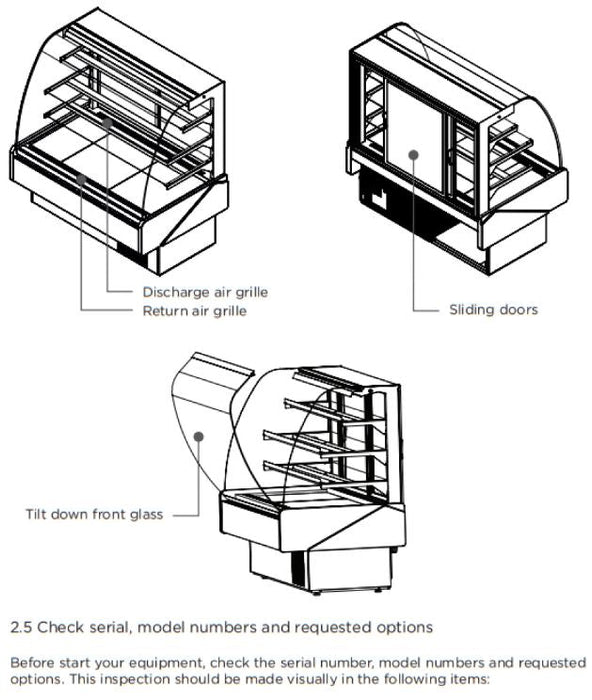 Hydra Kool KBD-CG-60-D Curved Glass Bakery Deli Case - Top Restaurant Supplies