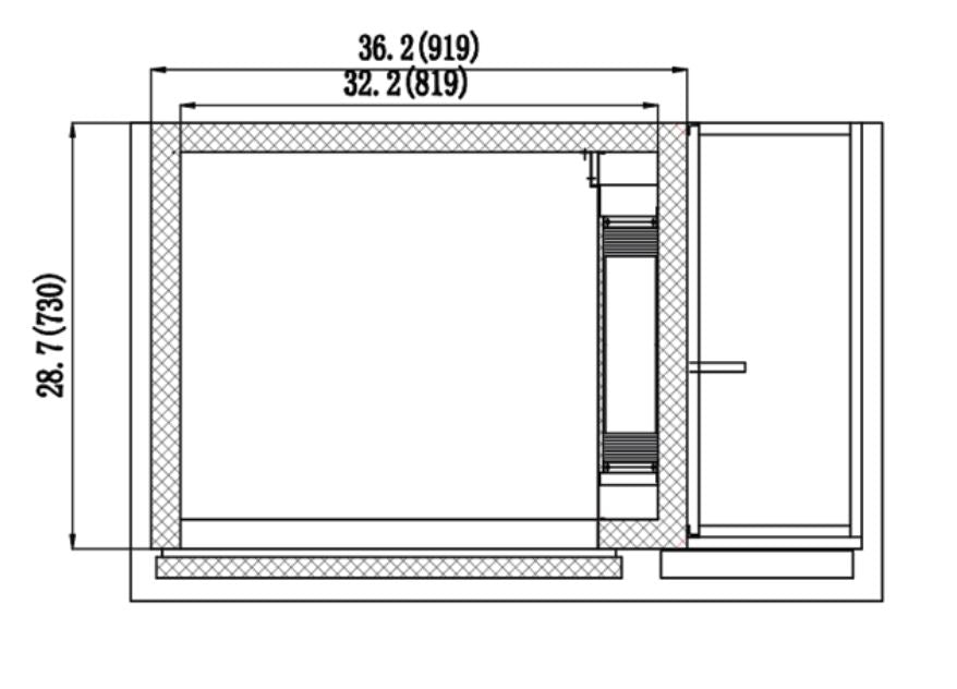 IKON ICBR-50 Chef Base, 50" Wide, 6.5 Cu. Ft. - Top Restaurant Supplies
