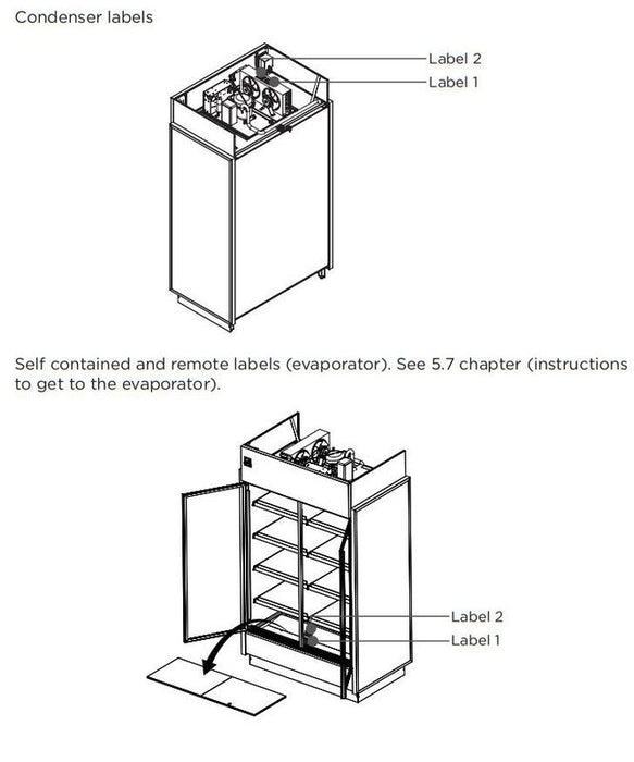 Hydra Kool KGV-MR-3-R High Volume Grab-N-Go for Remote Condensing Unit - Top Restaurant Supplies