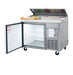 Pro-kold PPT 44-01, Refrigerated Pizza Prep Table, 1 Door, 1 Shelf, 6 Pans - Top Restaurant Supplies