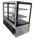 Kool-It KBF-36D Flat Glass Display Case, 35.4" Wide, 10 Cu. Ft. - Top Restaurant Supplies