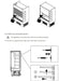 Hydra-Kool KGH-OF-80-S KGH-OF Grab-N-Go High Profile Case - Top Restaurant Supplies