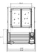 Kool-It KBF-36 Flat Glass Display Case, 35.4" Wide, 10 Cu. Ft. - Top Restaurant Supplies