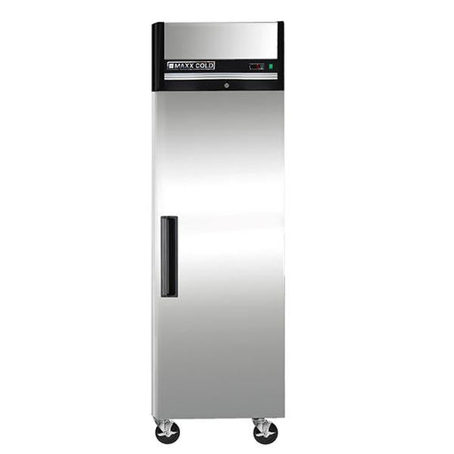 MXCF-23FDHC Maxx Cold Single Door, Solid Door Reach-In Freezer, Top Mount, 23 Cu ft - Top Restaurant Supplies