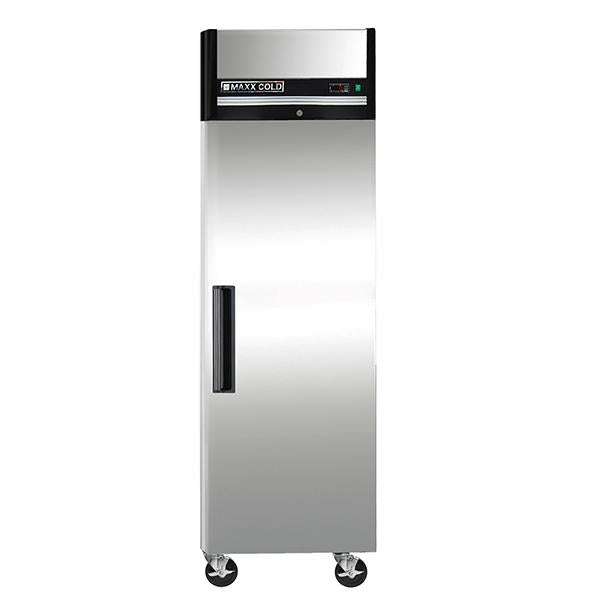 MXCF-23FDHC Maxx Cold Single Door, Solid Door Reach-In Freezer, Top Mount, 23 Cu ft - Top Restaurant Supplies
