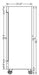 Kool-It KBSR-2 Double Door Refrigerator Bottom Mount, 53.98" Wide, 42.8 Cu. Ft. - Top Restaurant Supplies