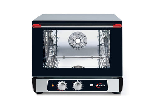 Axis AX-514RH Half Size Convection Oven with Humidity
 Manual Controls - Reversing Fan - 4 shelves - Top Restaurant Supplies
