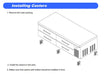 Kool-It KCB-96-4M Chef Base 96" 4 Drawers, 21.4 Cu. Ft. - Top Restaurant Supplies