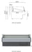 Hydra-Kool KFM-OF-60-S Fresh Meat Open Front Deli Case - Top Restaurant Supplies