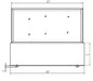 Kool-It KBF-60D Flat Glass Display Case, 59" Wide, 17.6 Cu. Ft. - Top Restaurant Supplies
