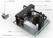 Hydra-Kool KGV-MD-2-R High Volume Grab-N-Go for Remote Condensing Unit - Top Restaurant Supplies