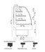 Hydra Kool KBD-CG-40-D Curved Glass Bakery Deli Case - Top Restaurant Supplies