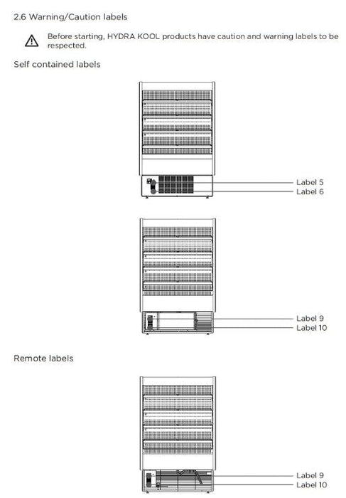 Hydra-Kool KGH-OF-40-S KGH-OF Grab-N-Go High Profile Case - Top Restaurant Supplies