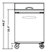 Kool-It KSTM-27-1 27??Megatop Sandwich Prep Table, 7 Cu. Ft. - Top Restaurant Supplies