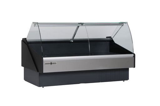 Hydra-Kool KFM-CG-50-S Fresh Meat Curved Glass Deli Case - Top Restaurant Supplies
