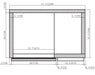 IKON IPP47 Pizza Prep Table, 47.4" Wide, 10.08 Cu. Ft. - Top Restaurant Supplies