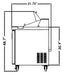 Kool-It KST-48-2 48??Sandwich Prep Table, 13.1 Cu. Ft. - Top Restaurant Supplies