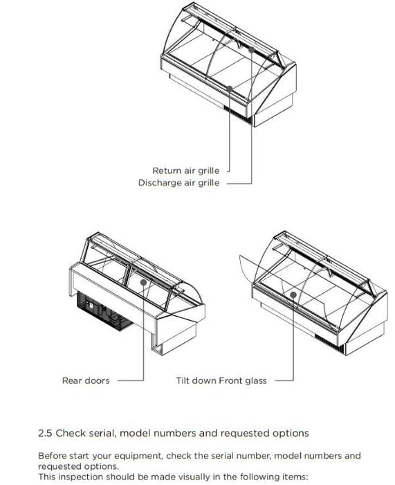 Hydra-Kool KFM-OF-80-S Fresh Meat Open Front Deli Case - Top Restaurant Supplies