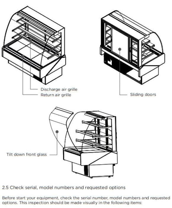 Hydra Kool KBD-CG-40-S Curved Glass Bakery Deli Case - Top Restaurant Supplies