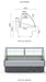 Hydra-Kool KFM-CG-50-S Fresh Meat Curved Glass Deli Case - Top Restaurant Supplies