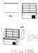 Hydra Kool KBD-CG-40-D Curved Glass Bakery Deli Case - Top Restaurant Supplies