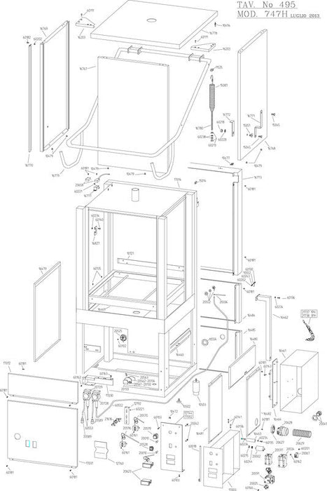 Jet-Tech 747HH - High-temp Deluxe Door Type Warewasher - Top Restaurant Supplies