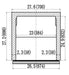 IKON IUC28R Undercounter Refrigerator, 27.8" Wide, 5.4 Cu. Ft. - Top Restaurant Supplies