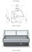 Hydra Kool KPM-CG-100-S Deli Products and Packaged Meat Curved Glass Deli Case - Top Restaurant Supplies
