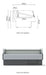 Hydra-Kool KFM-OF-80-S Fresh Meat Open Front Deli Case - Top Restaurant Supplies