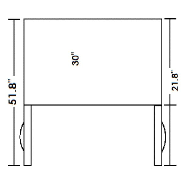 Kool-It KUCF-36-2 36??Undercounter Freezer, 9.5 Cu. Ft. - Top Restaurant Supplies