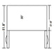 Kool-It KUCF-36-2 36??Undercounter Freezer, 9.5 Cu. Ft. - Top Restaurant Supplies