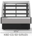 Hydra Kool KBD-CG-50-D Curved Glass Bakery Deli Case - Top Restaurant Supplies