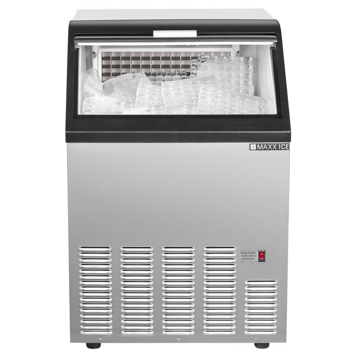 MIM120 Maxx Ice 120 lb Self-Contained Ice Machine, Full Dice - Top Restaurant Supplies