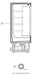 Hydra-Kool KGH-OF-50-S KGH-OF Grab-N-Go High Profile Case - Top Restaurant Supplies