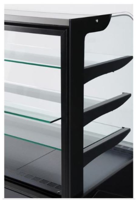 Hydra Kool KBD-CG-40-D Curved Glass Bakery Deli Case - Top Restaurant Supplies