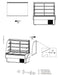 Hydra Kool KBD-CG-40-S Curved Glass Bakery Deli Case - Top Restaurant Supplies