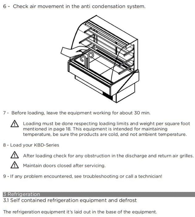 Hydra Kool KBD-CG-40-S Curved Glass Bakery Deli Case - Top Restaurant Supplies