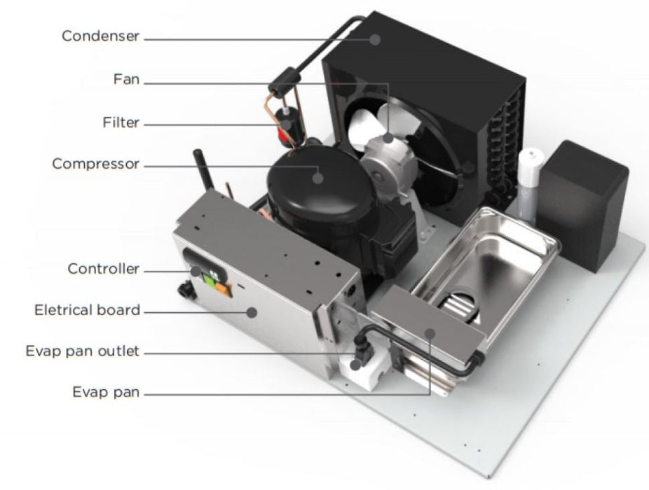 Hydra Kool KBD-CG-40-S Curved Glass Bakery Deli Case - Top Restaurant Supplies